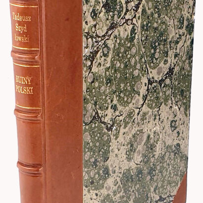 SZYDŁOWSKI - RUINY POLSKI Opis szkód wyrządzonych przez wojnę w dziedzinie zabytków sztuki na ziemiach Małopolski i Rusi Czerwonej ryciny