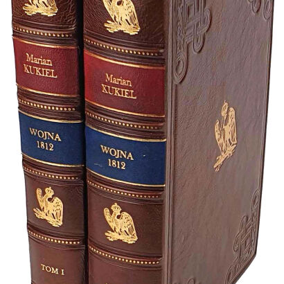 KUKIEL - WOJNA 1812 ROKU t.1-2 [komplet] mapy, plany wyd. 1937r.