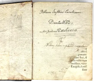 [JEDNA Z NAJWCZEŚNIEJSZYCH DRUKOWANYCH RELACJI HISTORYCZNYCH DOTYCZĄCYCH POWSTANIA CHMIELNICKIEGO I WOJNY POLSKO-KOZACKIEJ] PASTORIUS - BELLUM SCYTHICO-COSACICUM - 4
