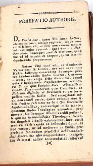 [TYGODNIOWE STUDIUM DO UŻYCIA W SEMINARIACH WARSZAWSKICH]  HEBDOMADALE STUDIORUM SEU RUDIMENTA THEOLOGICA. Varsavia 1805 - 3