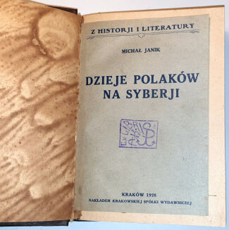 JANIK- DZIEJE POLAKÓW NA SYBERJI - 3