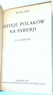 JANIK- DZIEJE POLAKÓW NA SYBERJI - 4