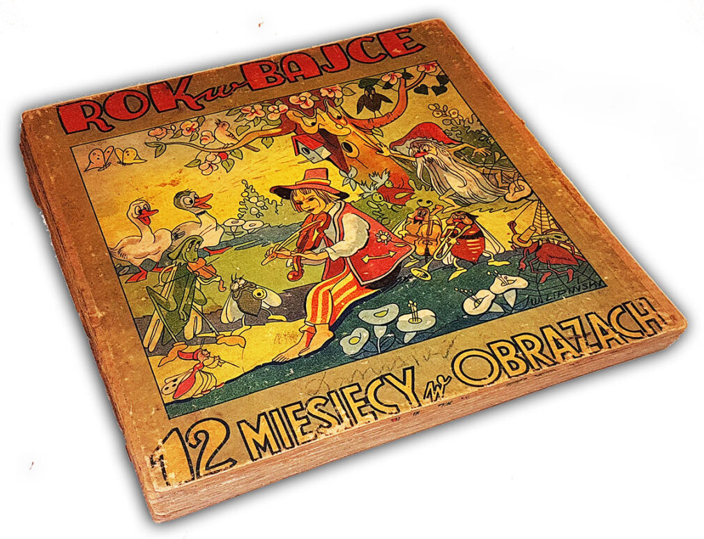 ROK W BAJCE. 12 MIESIĘCY W OBRAZKACH ilustr. Lipiński