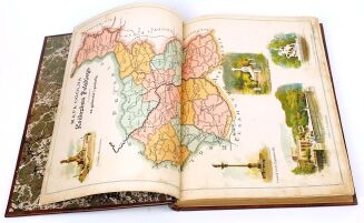 BAZEWICZ - ATLAS GEOGRAFICZNY KRÓLESTWA POLSKIEGO wyd. 1907 - 4