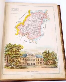 BAZEWICZ - ATLAS GEOGRAFICZNY KRÓLESTWA POLSKIEGO wyd. 1907 - 6