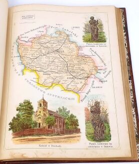 BAZEWICZ - ATLAS GEOGRAFICZNY KRÓLESTWA POLSKIEGO wyd. 1907 - 7