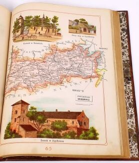 BAZEWICZ - ATLAS GEOGRAFICZNY KRÓLESTWA POLSKIEGO wyd. 1907 - 11