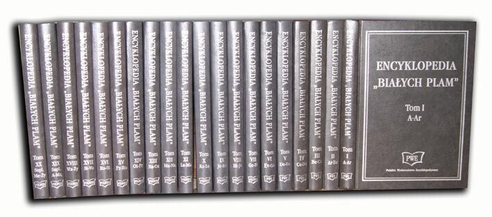 ENCYKLOPEDIA BIAŁYCH PLAM komplet