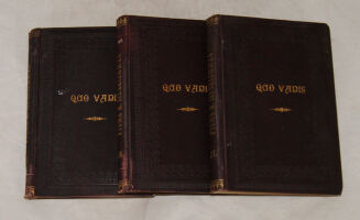 SIENKIEWICZ - QUO VADIS II wydanie 1897r. - 2