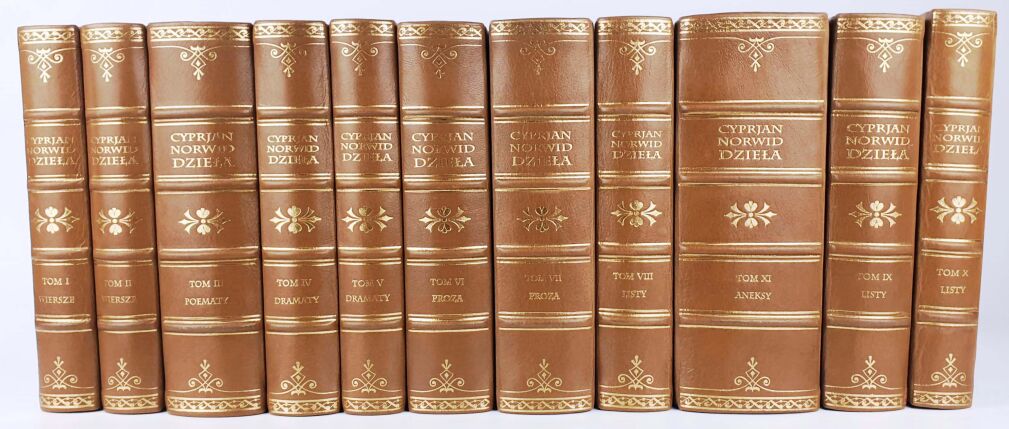 NORWID- PISMA WSZYSTKIE t. I-XI (komplet)
