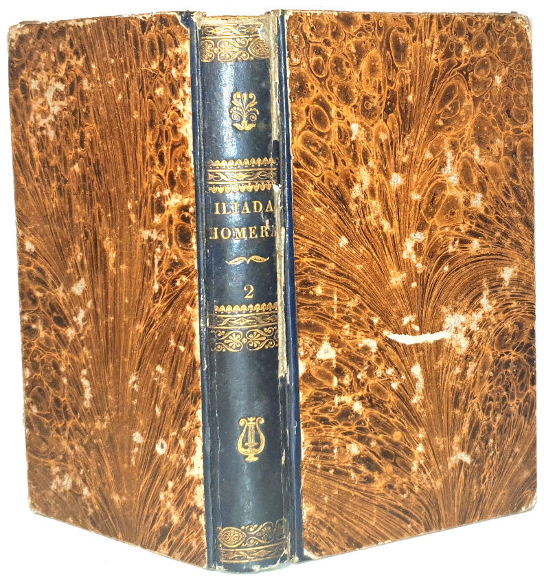 HOMER - ILIADA HOMERA t.2 wyd. 1827r.