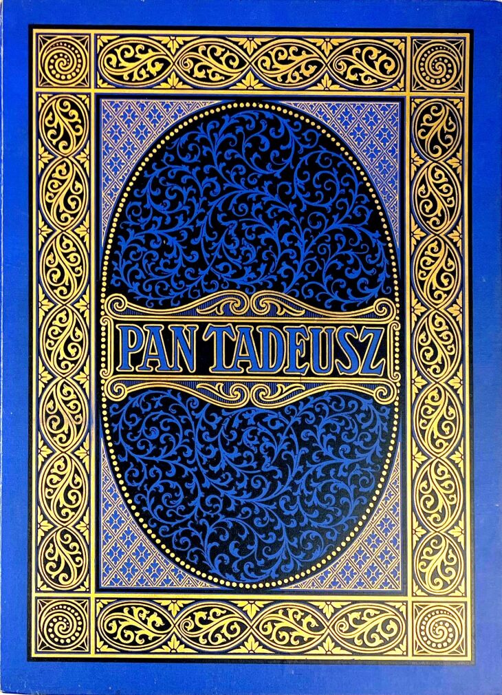 MICKIEWICZ- PAN TADEUSZ z illustracjami E. M. Andriollego OPRAWA folio