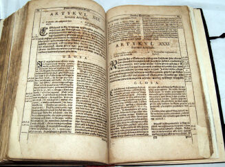SZCZERBIC- ARTYKUŁY SECURITATIS...SPECULUM SAXONUM ALBO PRAWO SASKIE Y MYDEBURSKIE wyd.1646 - 16