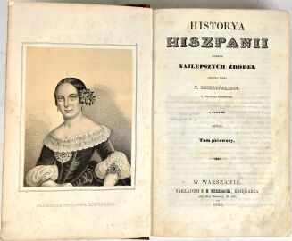 DZIEKOŃSKI - HISTORYA HISZPANII t. I-II [komplet w 2 wol.] wyd. 18523 - 5