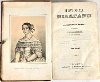 DZIEKOŃSKI - HISTORYA HISZPANII t. I-II [komplet w 2 wol.] wyd. 18523 - 10