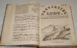 PRZYJACIEL LUDU czyli Tygodnik potrzebnych i pożytecznych wiadomości Rocznik XIV 1847r. litografie - 9