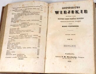 OCZAPOWSKI- GOSPODARSTWO WIEJSKIE T.VIII-X. HODOWLA KONI Warszawa 1849 - 4
