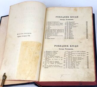 WUJEK- BIBLIA to jest KSIĘGI STAREGO I NOWEGO TESTAMENTU wyd. 1898 - 5