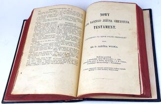 WUJEK- BIBLIA to jest KSIĘGI STAREGO I NOWEGO TESTAMENTU wyd. 1898 - 6