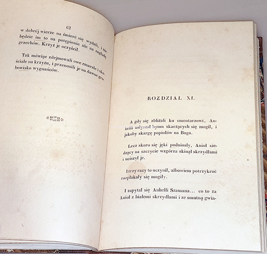 SŁOWACKI- ANHELLI Paryż 1838 pierwsze wydanie, pierwsze wydania wieszczów, pierwodruki , Adam Mickiewicz, Pan Tadeusz, Zygmunt Krasiński