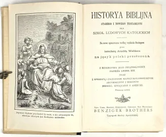 WALTHER - HISTORYA BIBLIJNA 1887 - 2