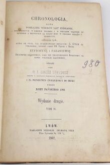 STEBELSKI - CHRONOLOGIA 1867 Biała Ruś [Połock] KRESY - 2