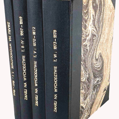 ZMARLI NA WYCHODZTWIE 1861-1878 4 wol. z Rocznika Towarzystwa Historyczno-Literackiego w Paryżu