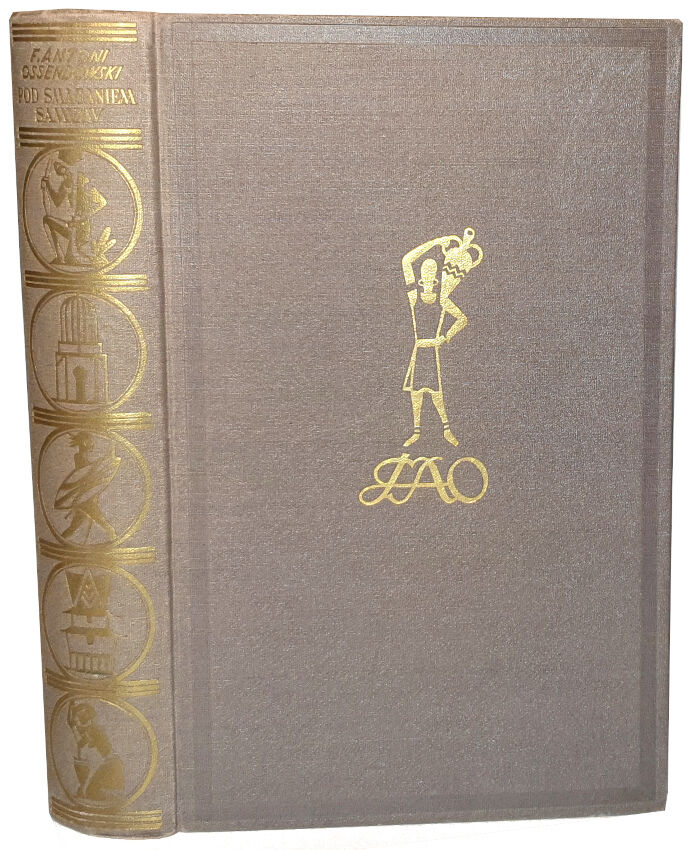 OSSENDOWSKI- POD SMAGANIEM SAMUMU - OPRAWA WYDAWNICZA 