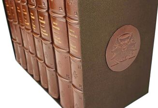 SAPKOWSKI - THE WITCHER complete series, leather binding - 2