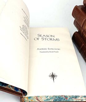 SAPKOWSKI - THE WITCHER complete series, leather binding - 11