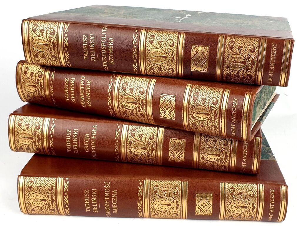 ZIELIŃSKI- ŚWIAT ANTYCZNY 4wol. [komplet] wyd.1 1938