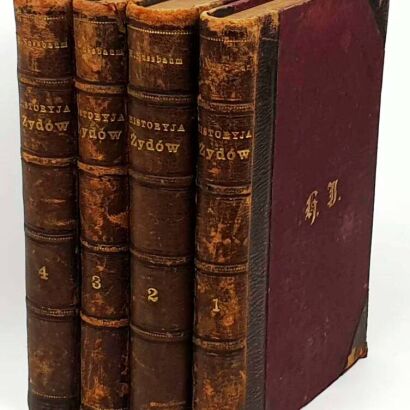 NUSSBAUM - HISTORYJA ŻYDÓW t.1-4 1888
