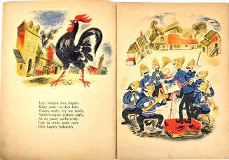 BRZECHWA- DWA KOGUTY il. Szancer, wyd.1, 1948 - 5