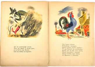 BRZECHWA- DWA KOGUTY il. Szancer, wyd.1, 1948 - 6