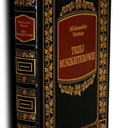 DUMAS- TRZEJ MUSZKIETEROWIE złota oprawa