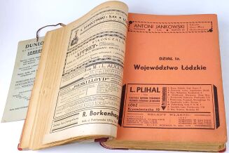 KSIĘGA ADRESOWA MIASTA ŁODZI I WOJEWÓDZTWA ŁÓDZKIEGO Rocznik 1937-1939 - 7