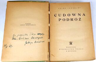 LAGERLOF- CUDOWNA PODRÓŻ  wyd. 1948 il. Szancer - 3