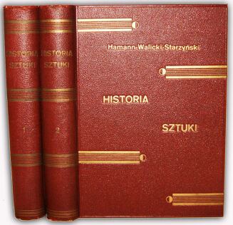 HAMANN- HISTORJA SZTUKI t.1-2 wyd. 1934r. - 2