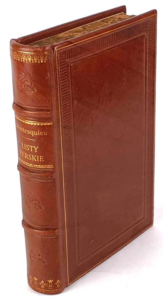 MONTESQUIEU- LISTY PERSKIE. Wyd.1 w tłumaczeniu Boya