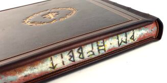 J..R.R. Tolkien - The Hobbit  Illustrated Edition, Premium Leather Binding, Metalwork, Fore Edge Painting, limited edition, copy Number 1 - 9