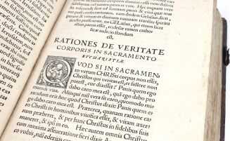 [RENESANSOWA OPRAWA Z WIZERUNKAMI HABSBURGÓW I JAGIELLOŃCZYKÓW] NOWOPOLCZYK - APOLOGIA ALBERTI NOVICAMPIANI. Kraków 1559 - 11