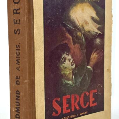 AMICIS- SERCE wyd. 1946  okładka SZANCER