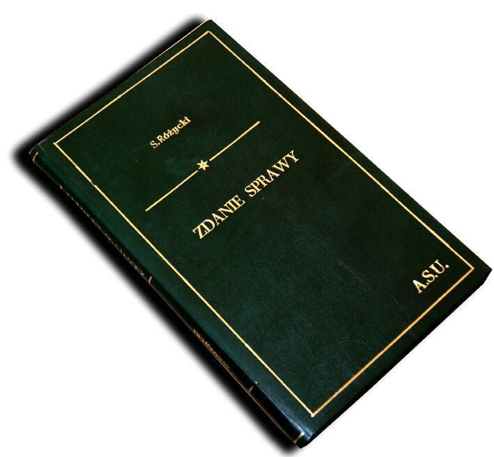 RÓŻYCKI - ZDANIE SPRAWY NARODOWI Z CZYNNOŚCI W ROKU 1831