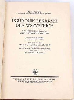 FRANCK- PORADNIK LEKARSKI DLA WSZYSTKICH - 5
