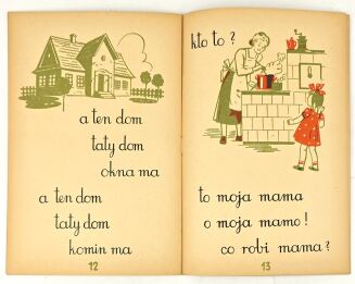 MAĆKOWIAKOWIE- 8 zeszytów: LALA; LAS; SAD; ULICA; WYSTAWA; DOMEK; CHOINKA; ZIMA 1945 retro czytanki dla dzieci - 5