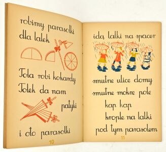 MAĆKOWIAKOWIE- 8 zeszytów: LALA; LAS; SAD; ULICA; WYSTAWA; DOMEK; CHOINKA; ZIMA 1945 retro czytanki dla dzieci - 7