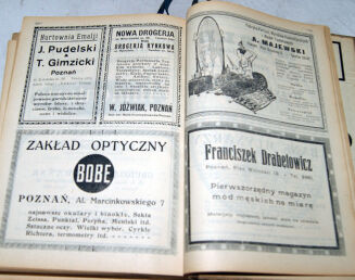 KSIĄŻKA ADRESOWA MIASTA STOŁECZNEGO POZNANIA 1923 - 8