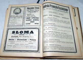 KSIĄŻKA ADRESOWA MIASTA STOŁECZNEGO POZNANIA 1923 - 9