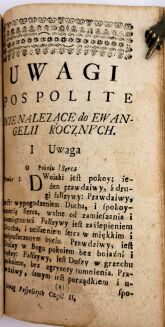 KRASSET - UWAGI CHRZEŚCIAŃSKIE. Cz. 1-2. Kalisz 1767 - 5