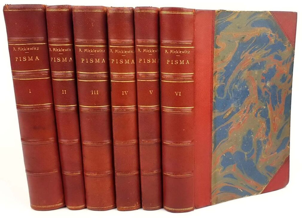 MICKIEWICZ- PISMA t. 1-6 wyd. Paryż 1860-1861